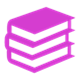 Pile of books icon