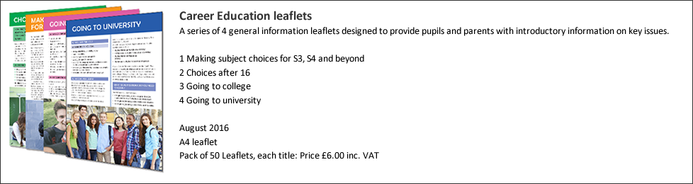 Career Leaflets
